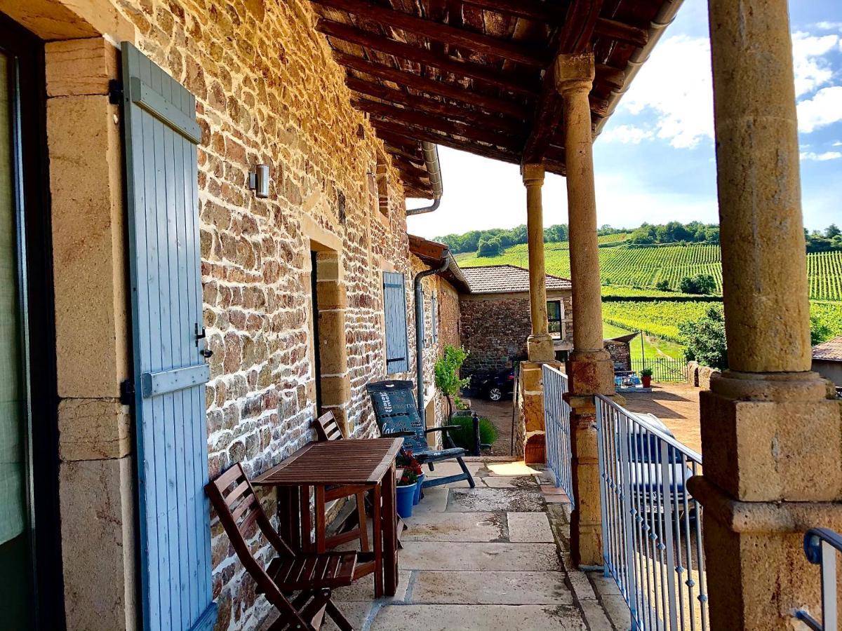 Hotel Au Petit Bonheur Chez Bambina Leynes Zewnętrze zdjęcie